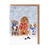 Wrendale Do You Wanna Build a Snowman Christmas Card