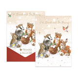 Wrendale Woodland The Christmas Party Card Pack
