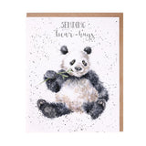 Wrendale 'Bamboozled' Panda Card
