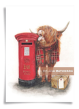 Lana Mathieson Free Stamp Licks (Fine Art Print)