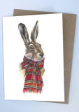 Lana Mathieson The Hare of Ardrishaig (Greeting Card)