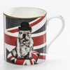 Halcyon Days Fine Bone China Union Jack Bulldog Mug