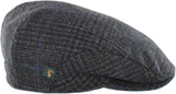 Mucros Men's Trinity Cap Black/Charcoal/grey/ hint of blue