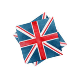 Union Jack Paper Napkins 16 Pack