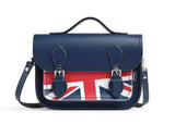 Union Jack Midi Satchel - Royal Blue
