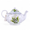 Lily of the Valley Bone China Teapot in Gift Box