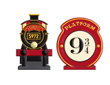 Harry Potter Hogwarts Platform Ceramic Salt & Pepper Shaker