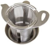 CH'A TEA Infuser with stand Stainless Steel with base