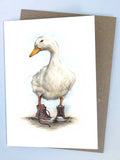 Ducks n Chucks Card