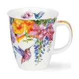 Dunoon Nevis Hummingbird Yellow Flowers Mug