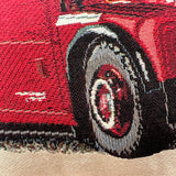 Double Decker Bus - Panelled Cushion Cover 45cm*45cm: Cushion cover only