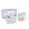 Lily of the Valley China Tea/Coffee Mug in Gift Box Set of 2