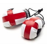 England Flag Mini Novelty Boxing Gloves