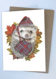 Lana Mathieson Autumn in Airdrie (Greeting Card)