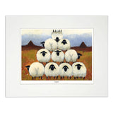 Thomas Joseph Eejits - Sheep Artwork Print