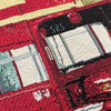Double Decker Bus - Panelled Cushion Cover 45cm*45cm: Cushion cover only