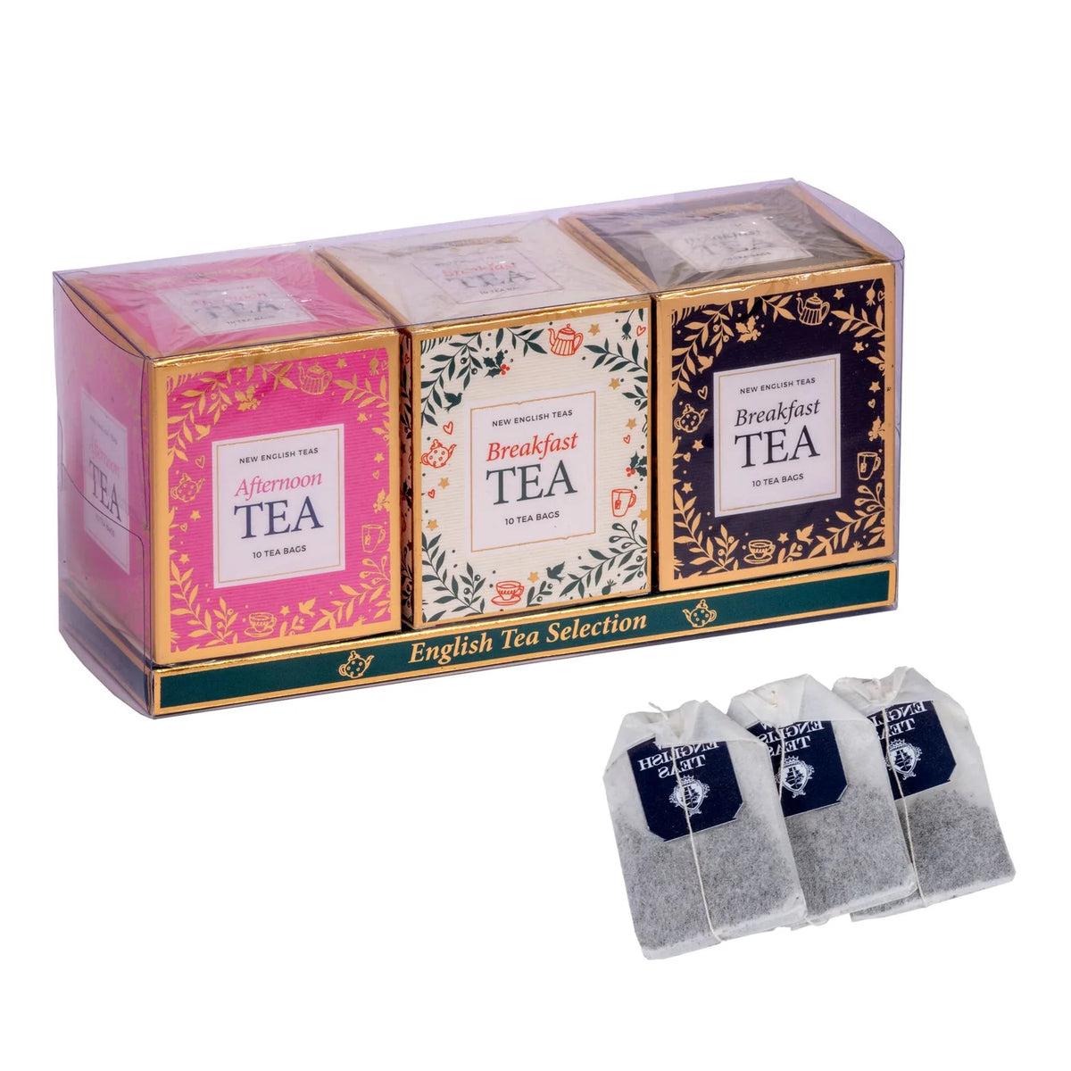 New English Teas Winter Teas 3 Carton Gift Pack – Taste Of Britain