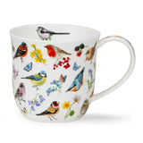 Dunoon Cumbrae Shape - Bird Garden Robin Mug