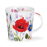 Dunoon Lomond Wild Garden Red Mug