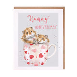 Wrendale 'Hammy Anniversary' Hamster Card
