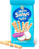 Happy Swing Coconut Wafer Rolls 5.3oz ***** NEW******
