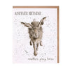Wrendale 'Little Gray Hare' Hare Birthday Card