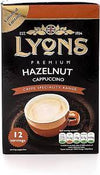 Lyons Hazelnut Cappuccino 12pk