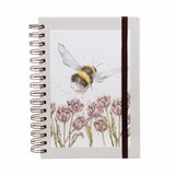 Wrendale Flight of the bumblebee' bee spiral bound journal