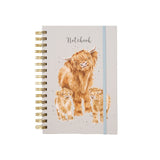 Wrendale Highland Coo' Highland Cow Spiral Bound Journal