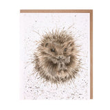 Wrendale 'Awakening' Hedgehog Card