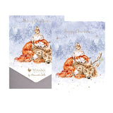 Wrendale Comfort and Joy Christmas Card pack