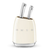 Smeg Cream Knife Block Set