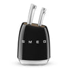 Smeg Black Knife Block Set