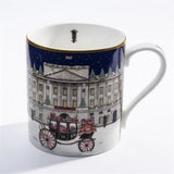 Halcyon Days Buckingham Palace Carriage in the Snow Mug