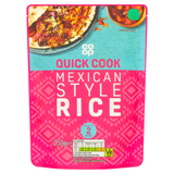 CO OP Mexican Microwave Rice 250g