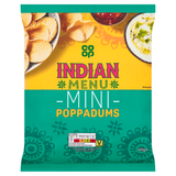 CO OP Mini Poppadums 60g