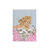 Wrendale 'Just for Moo' Highland Cow A6 Notebook