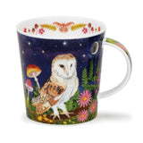 Dunoon Lomond Nocturne Owl Mug 11oz