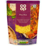 CO OP Pilau Microwave Rice 250g