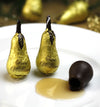 Abtey Poire Williams Brandy Filled Luxury Dark Chocolate Pears .7oz