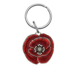 Danforth Pewter Remembrance Poppy Keyring