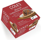 Coles Brandy Christmas Pudding 227g
