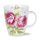 Dunoon Nevis Botanical Sketch Peony Mug