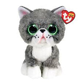 TY "Fergus" Cat Gray