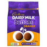Cadbury Orange Chocolate Buttons Bag 100g