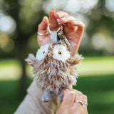 ELVIS' OWL PLUSH CHARACTER KEYRING