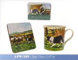 Macneil Collie & Sheep Farmyard  Mug & Coaster Leonardo