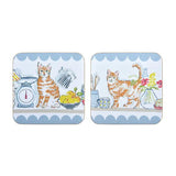 Pantry Cats Coaster 4 Pack