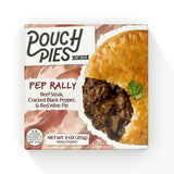 Pouch Pies - Pepper Steak Pie 9oz (Please add an ice pack for shipping)