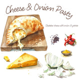 4&20 Cheese & Onion Pasty 9oz (Frozen item needs ice packs to ship)
